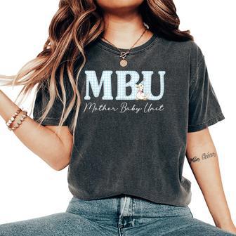 Mother Baby Unit Mother Baby Nurse Postpartum Nurse Goose Women's Oversized Comfort T-Shirt - Thegiftio