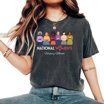 National Women's History Month 2026 History Month Women's Oversized Comfort T-Shirt - Thegiftio UK