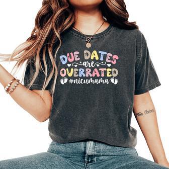Nicu Mama Appreciation Nicu Mom Of Nicu Warrior Nicu Mother Women's Oversized Comfort T-Shirt - Monsterry