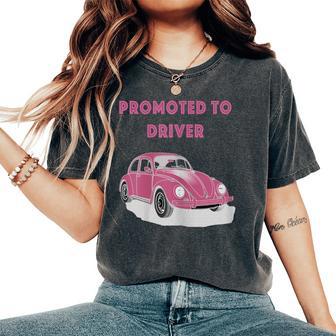 Nuova Patente Di Guida Per La Primaolta Per Ragazze E Donne T-shirt comoda oversize da donna - Novitaregali