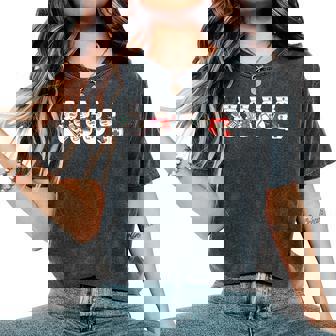 Nurse Snowman Squad Nursing Rn Registered Christmas Women's Oversized Comfort T-Shirt | Mazezy