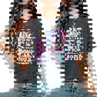 Omg It's My Sister's Birthday Birthday For Sister Women's Oversized Comfort T-Shirt | Mazezy