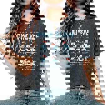 Pain Scale Snowman Nurse Medical Christmas Christmas Women's Oversized Comfort T-Shirt - Thegiftio