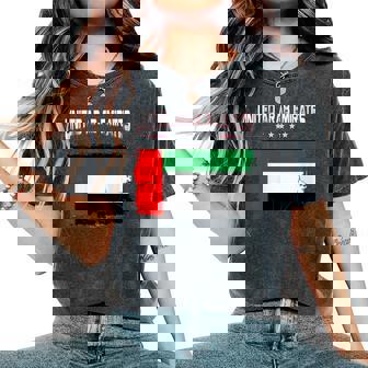 Patriotic Vintage Emirates Flag United Arab Emirates Women's Oversized Comfort Colors T-Shirt | Mazezy