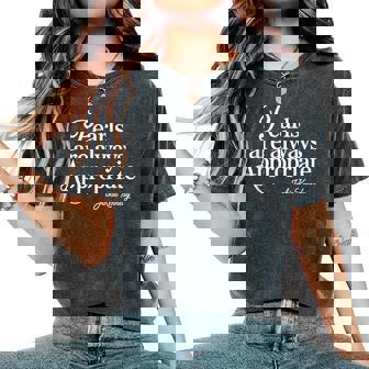 Pearls Are Always Appropriate Jackie Women's Oversized Comfort T-Shirt - Thegiftio