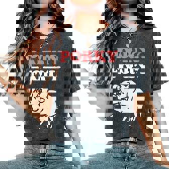 Porky Forty Drôle De 40 Ans Pour Les Amateurs De Cochons T-shirt oversize confortable pour femme - Cadeauxyz