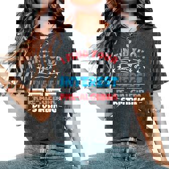 Pre-Algebra Teacher Gifts Funny I Find Your Lack Of Intere For Men Women Women's Oversized Comfort Colors T-Shirt | Mazezy