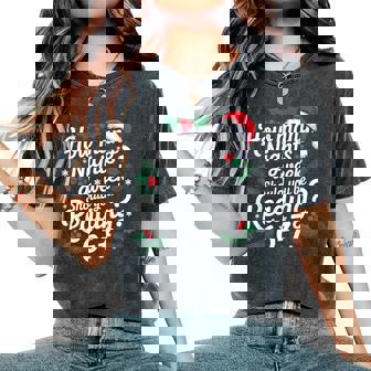 Reading 67 Meme English Teacher 67 Christmas Women's Oversized Comfort T-Shirt - Thegiftio