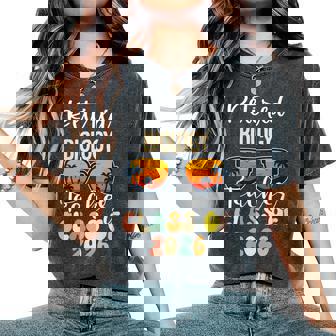 Retired Biology Teacher Class Of 2026 Retirement School Women's Oversized Comfort Colors T-Shirt | Mazezy