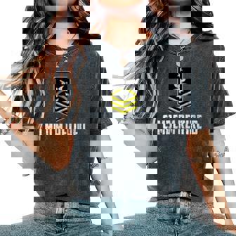 Retired E-9 Command Master Chief Petty Officer CMDCM Rank Women's Oversized Comfort Colors T-Shirt | Mazezy