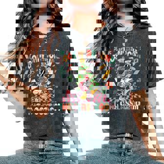 Rockin Around The Classroom Christmas Tree Teacher Women's Oversized Comfort T-Shirt - Thegiftio