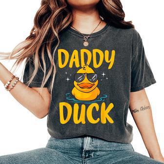Rubber Duckies Daddy Duck Rubber Duck Women's Oversized Comfort T-Shirt - Thegiftio UK