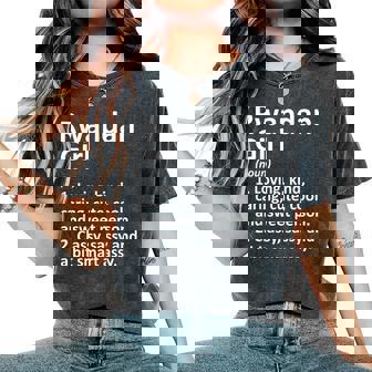 RWANDAN GIRL RWANDA Country Home Roots Descent Women's Oversized Comfort Colors T-Shirt | Mazezy