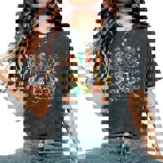 Safari Squad Arfica Safari Zoo Animal Skin Print Boys Girls Women's Oversized Comfort T-Shirt - Thegiftio