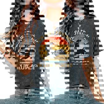 Sarcastic Animal Dachshund Women's Oversized Comfort T-Shirt | Seseable FR