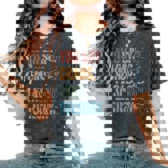 You Say Chaos I Say Tuesday Sped Teacher Iep Season Women's Oversized Comfort T-Shirt | Seseable CA