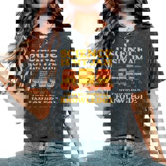 Science Is My Jam Teacher Back To School Student Women's Oversized Comfort T-Shirt | Seseable FR