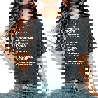 Science Of Reading Teacher Structured Literacy For Men Women Women's Oversized Comfort Colors T-Shirt | Mazezy