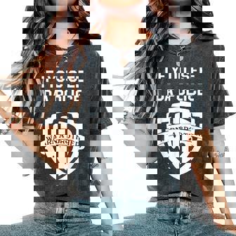 If You See Da Police Warn A Brother Sarcastic Women's Oversized Comfort T-Shirt - Seseable