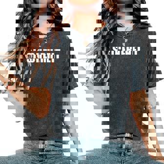 Sicherheit -Ecurity Guard Uniform And German レディースオーバーサイズコンフォートTシャツ - Kawaiitshirt