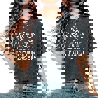 Tacos And Tequila Cinco De Mayo メンズ レディース メキシカン ドリンク レディースオーバーサイズコンフォートTシャツ - Kawaiitshirt