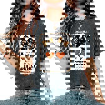 That's My Brother Out There Basketball Sister Support Bro Women's Oversized Comfort Colors T-Shirt | Mazezy