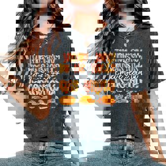 Turkey Gravy Beans Rolls Let Me See That Casserole Fall Women's Oversized Comfort T-Shirt - Monsterry