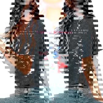 United Kingdom England Scotland Wales Northern Ireland Flags Women's Oversized Comfort Colors T-Shirt | Mazezy