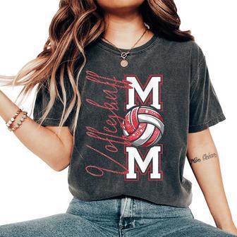 Volleyball Mom Game Day Mama Women's Oversized Comfort T-Shirt - Thegiftio UK