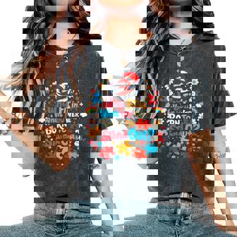 Why Fit In Autism Awareness For Teacher Doctor Cat Hat Cool Women's Oversized Comfort T-Shirt - Thegiftio