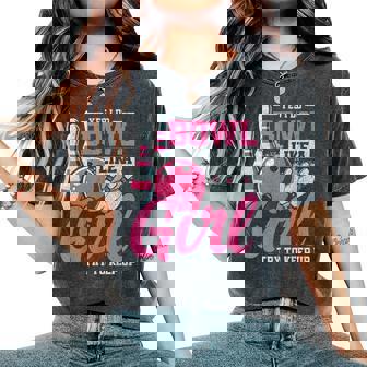 Yes I Do Bowl Like A Girl Women's Oversized Comfort T-Shirt | Seseable CA