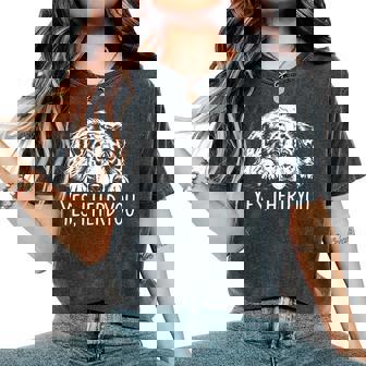 Yes I Herd You Australian Shepherd Dog Owners Women Women's Oversized Comfort T-Shirt - Seseable