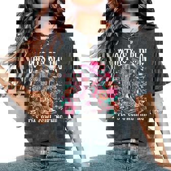 ブーツ Its Bling Cowgirl Thing Countryintage Western レディースオーバーサイズコンフォートTシャツ - Kawaiitshirt