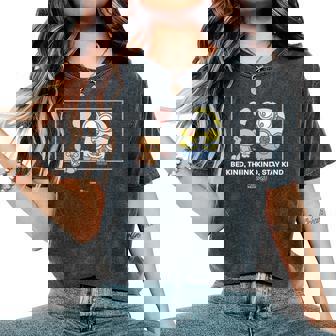 ミニオンズ ボブ&ティム Be Kind Think Kindtay Kind 長袖tシャツ レディースオーバーサイズコンフォートTシャツ - Kawaiitshirt