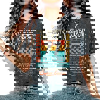 ヴィンテージ 1949 ギフト 男性 女性 長寿祝い 1949年生まれ 喜寿祝い ユニークな誕生日プレゼント 長袖tシャツ レディースオーバーサイズコンフォートTシャツ - Kawaiitshirt