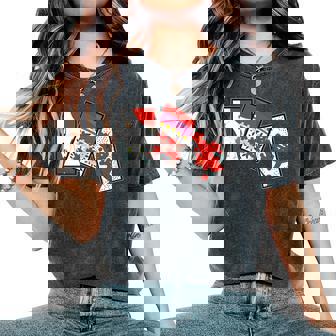 日本の伝統工芸品 花札 男性 女性 長袖tシャツ レディースオーバーサイズコンフォートTシャツ - Kawaiitshirt