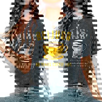 米寿祝い コーヒー好き 父 男性 女性 米寿 お祝い コーヒー コーヒー人生 88歳 おしゃれ レディースオーバーサイズコンフォートTシャツ - Kawaiitshirt