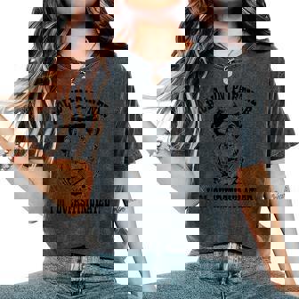 ADHD Western Howdy Partner Overstimulated Guinea Pig Women's Oversized Comfort Colors T-Shirt | Mazezy