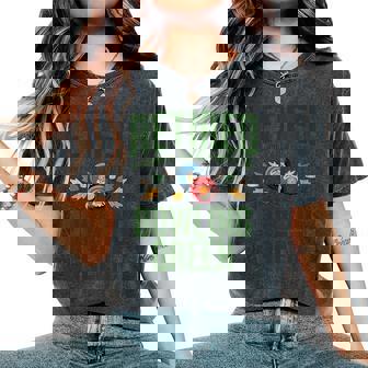 Lawn Bowls Retirement Ideas For Women Lawn Bowling Themed Women's Oversized Comfort Colors T-Shirt | Mazezy