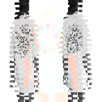 90 Years Loved 90 Years Old Cool 90Th Birthday Women's Oversized Comfort T-Shirt Back Print - Monsterry