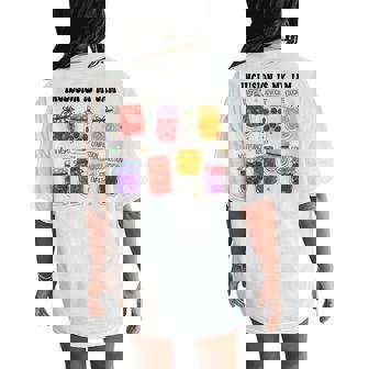 Inclusion Is My Jam Special Education Teacher Autism Women's Oversized Comfort T-Shirt Back Print | Seseable CA