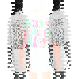 In My Nutcracker Era Cute Groovy Xmas Women's Oversized Comfort T-Shirt Back Print - Seseable