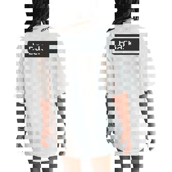 Support The Country You Live In American Flag Usa On Back Men Women's Oversized Comfort T-Shirt Back Print | Mazezy