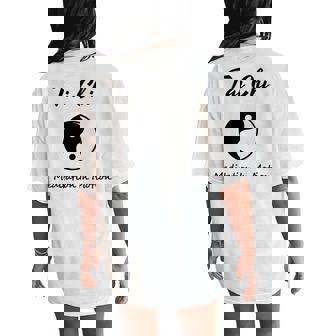 Tai Chi Meditation In Motion Martial Arts Women's Oversized Comfort T-Shirt Back Print - Thegiftio