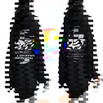 15 歳の誕生日女の子男の子 15 年 2011 面白いギフト レディース オーバーサイズ パーカー バックプリント - Kawaiitshirt