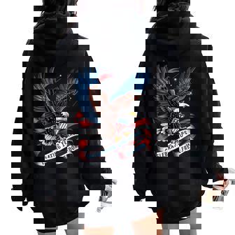 250 Years America Anniversary Usa 250Th Birthday Apparel Women Oversized Hoodie Back Print | Seseable CA