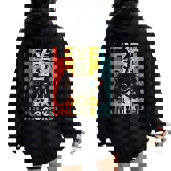 37E Anniversaire Homme 37 Ans Contrôleur De Jeu Gamer Sweat à capuche oversize pour femme avec imprimé dans le dos - Cadeauxyz