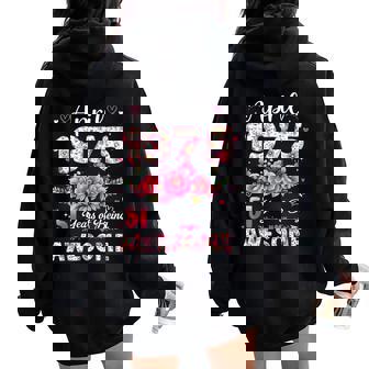 51歳 1975年4月 花柄 51歳 誕生日 男性 女性 レディース オーバーサイズ パーカー バックプリント - Kawaiitshirt