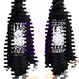 5Th Grade Squad Fifth Grade Teacher Team Back To School Women Oversized Hoodie Back Print - Thegiftio