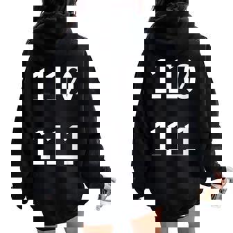 67 Meme Programmer Coder Binary Code Computer Science Women Oversized Hoodie Back Print | Mazezy